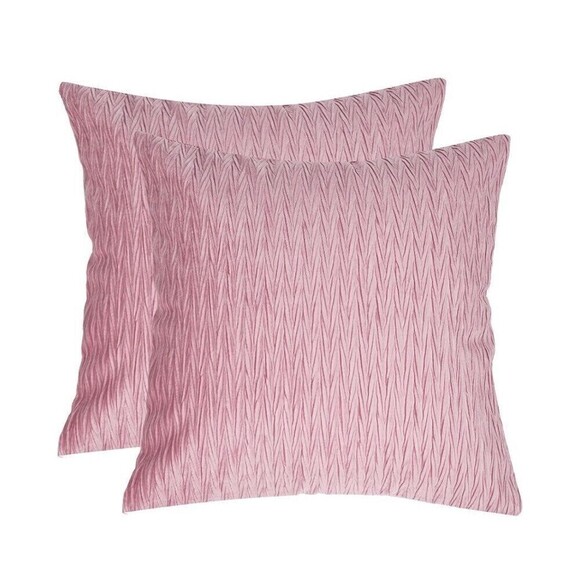 2 Pack Texture Luxury Home Decorative Pillow Covers - Picture 1 of 6